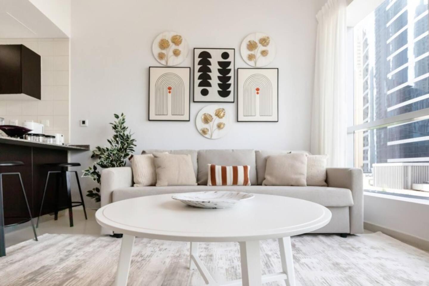 Luxurious 1 Bedroom Apartment In The Dubai Marina! Kültér fotó