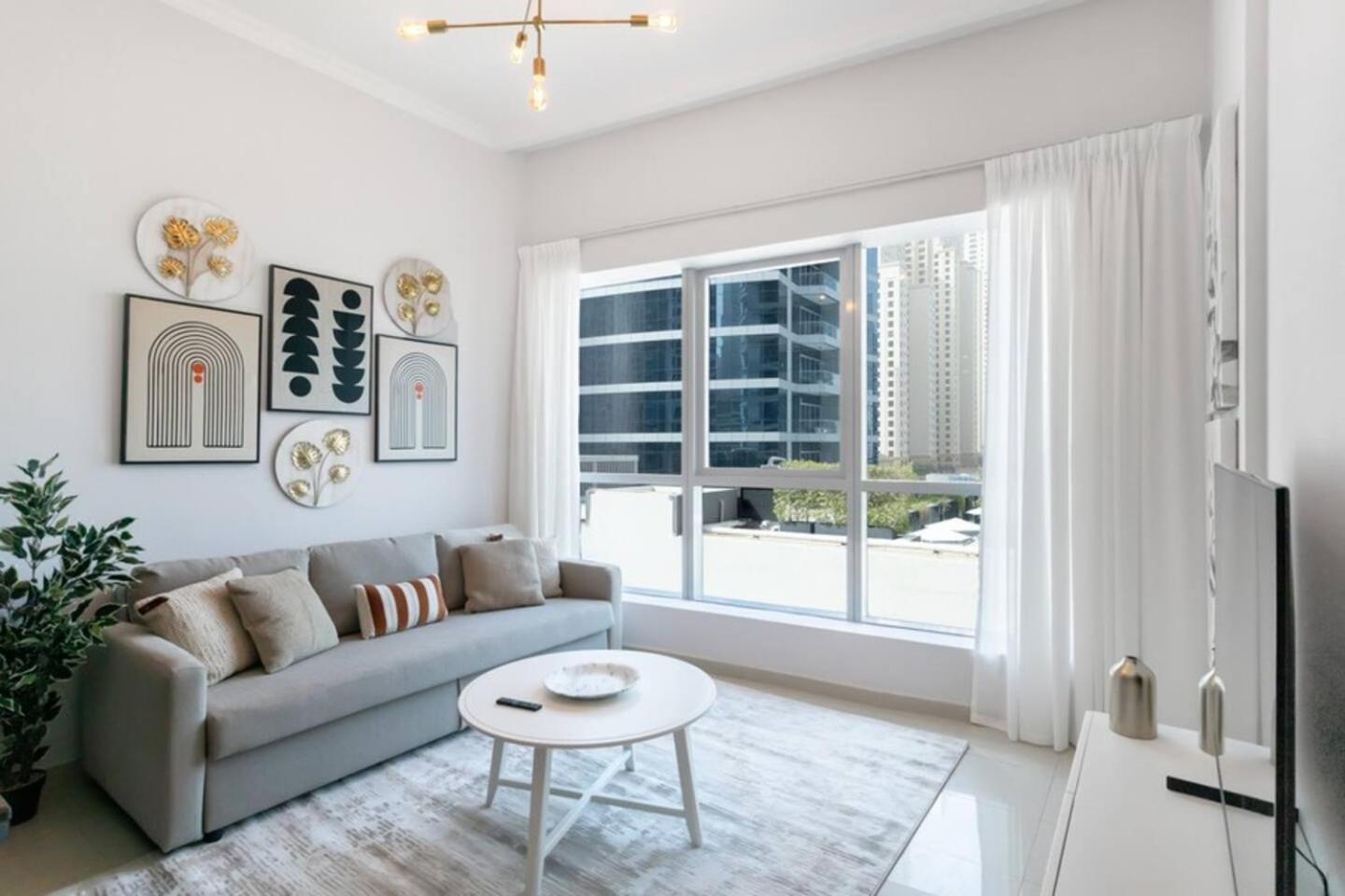 Luxurious 1 Bedroom Apartment In The Dubai Marina! Kültér fotó
